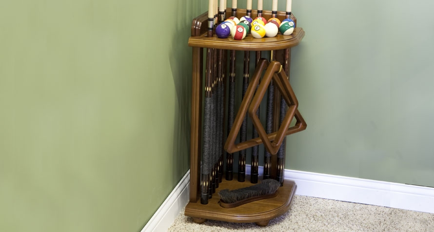 Corner Cue Rack