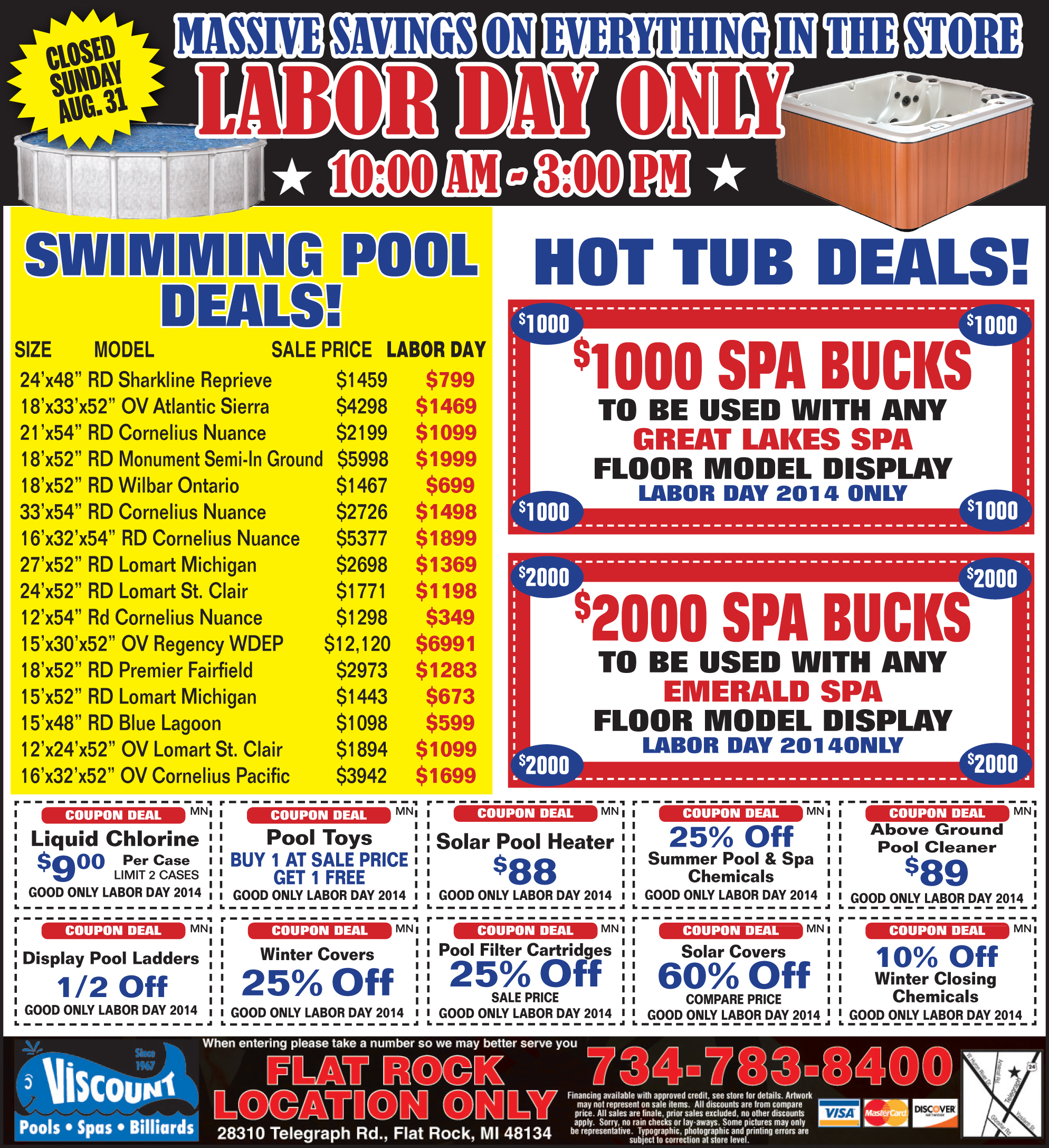 Labor Day Sale!
