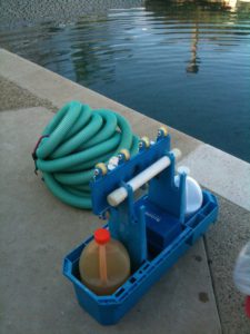 Pool cleaning and winterizing chemicals