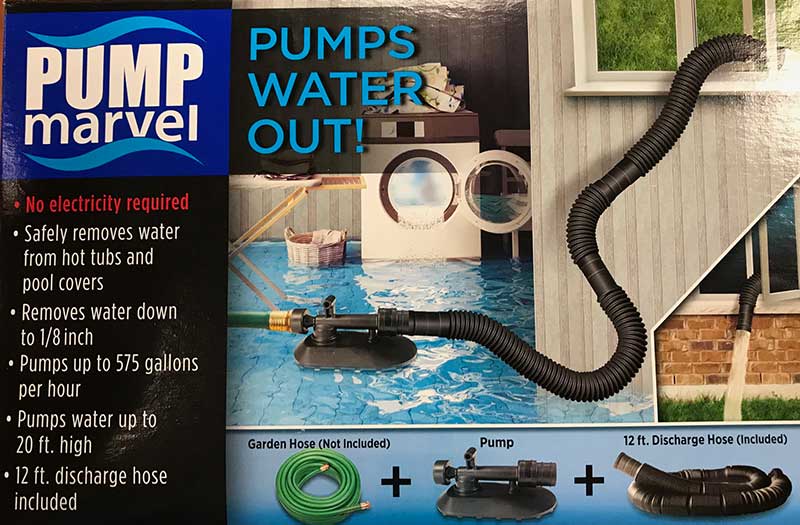 Pump Marvel Cover Saver Pump