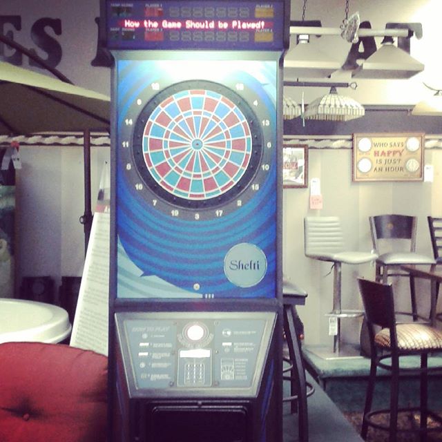 electronic dart boards at Sunny's Pool and More