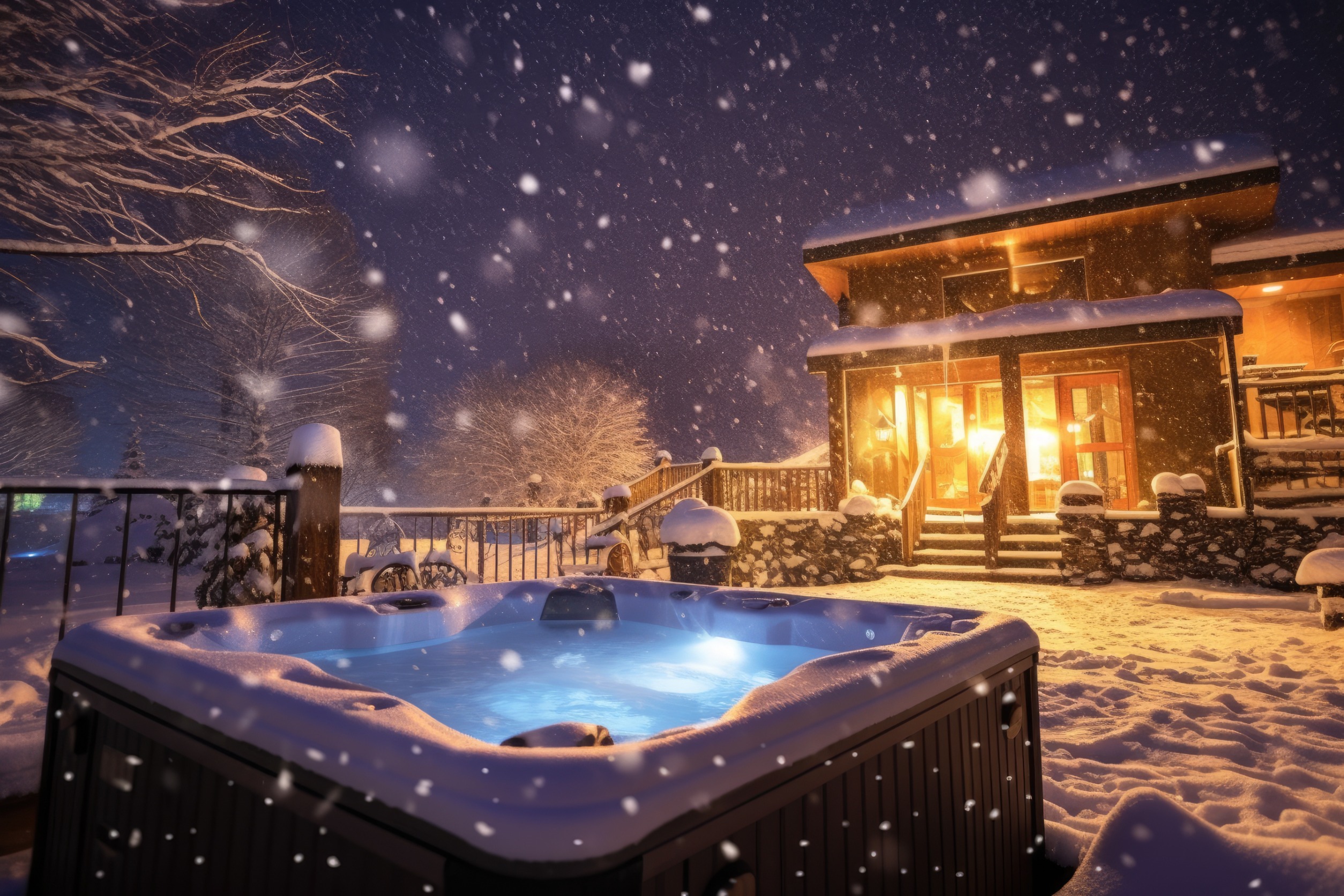 Owning a Hot Tub in the Dead of Winter