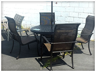 Patio Furniture Available at Sunny's Flat Rock