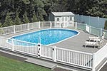 Semi-Inground Swimming Pool