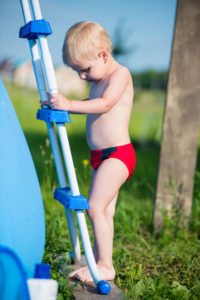 pool ladders and rails for child safety