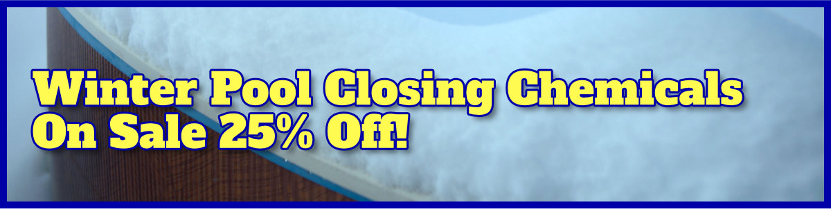 chemicals needed to close inground pool