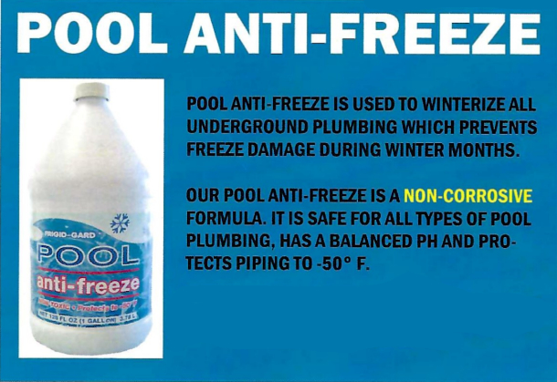 Pool Anti-Freeze