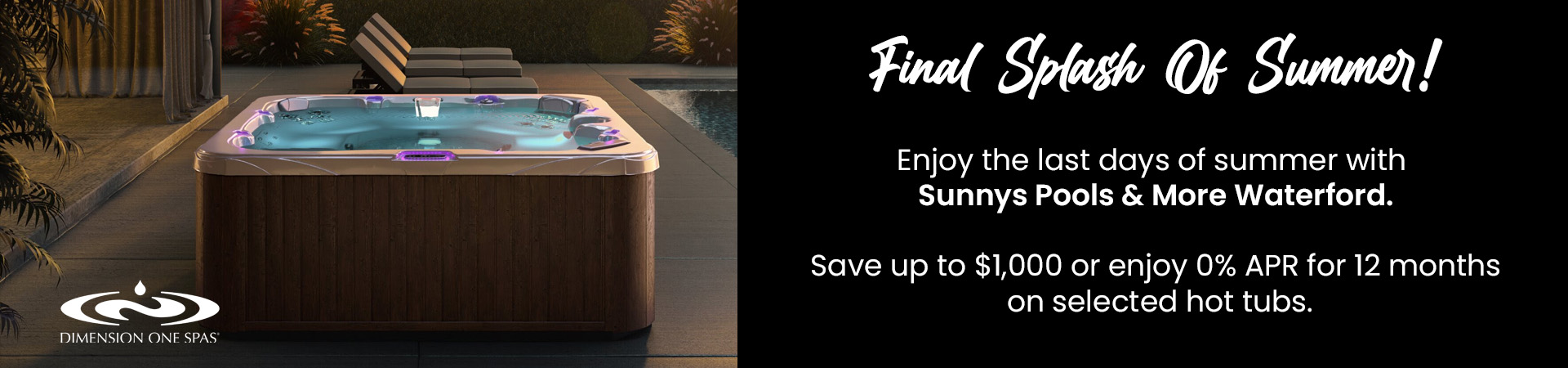 Final Days of Summer Sale