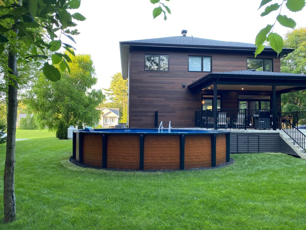 perfect pool for small yard